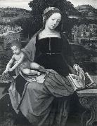 MASTER of Female Half-length The Virgin and child oil painting reproduction